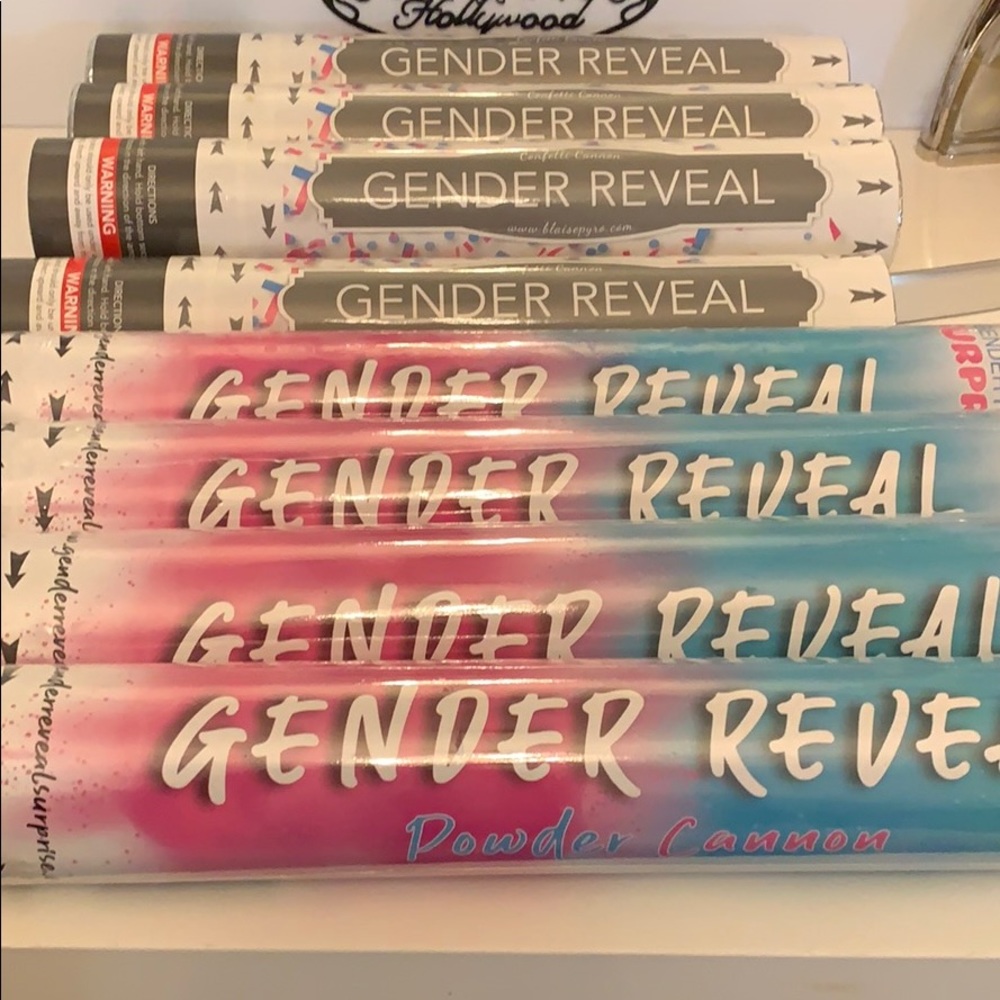 Gender Reveal Cannons